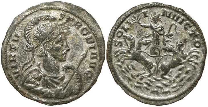 Probus antoninianus RIC 779v, Alfldi
                            73.-