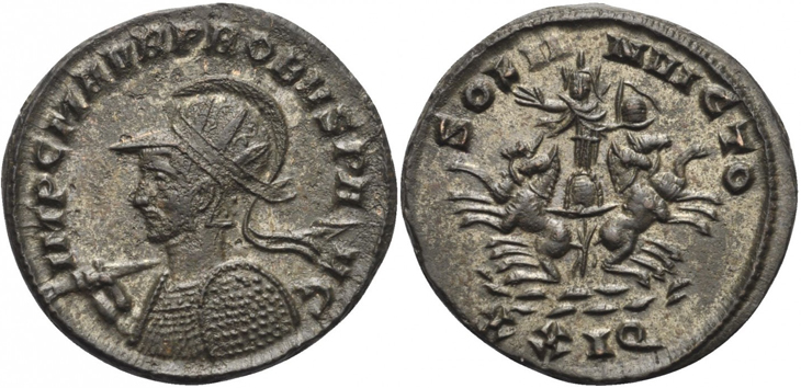 Probus antoninianus RIC 780v, Alfldi corr.
                        71.8