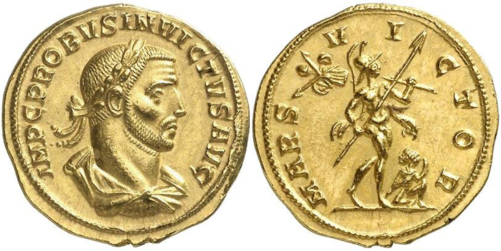 Probus
                  aureus RIC 825