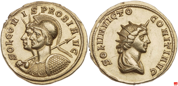 Probus aureus RIC 829,  MFA Boston 64.53