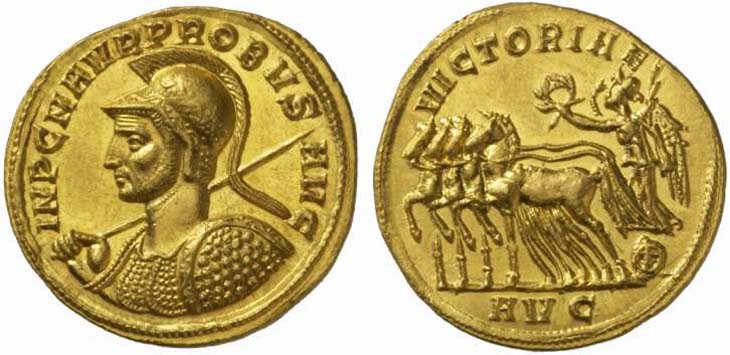 Probus aureus RIC 831v