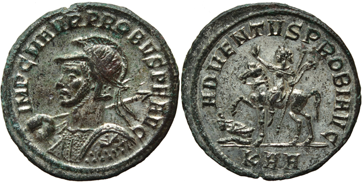 Probus
                  antoninianus RIC 836v