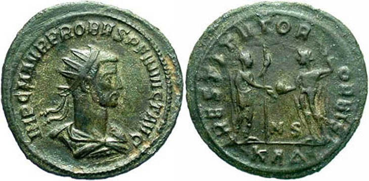 Probus antoninianus RIC 858v