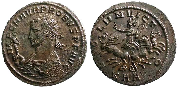 Probus
                  antoninianus RIC 861