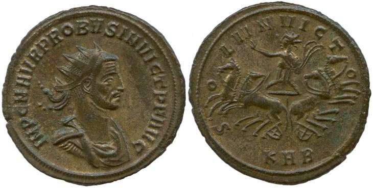 Probus
                  antoninianus RIC 867vv