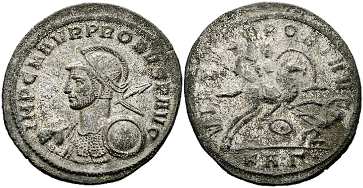Probus
                  antoninianus RIC 880v
