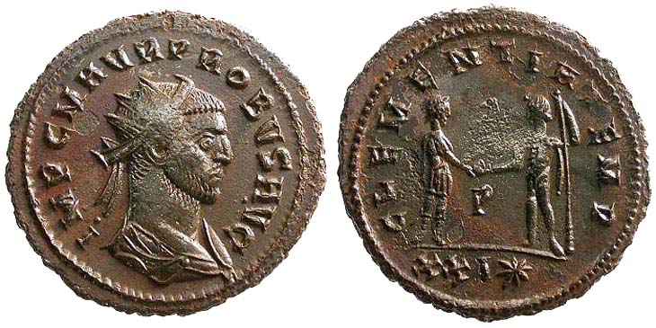 Probus
                  antoninianus RIC 905
