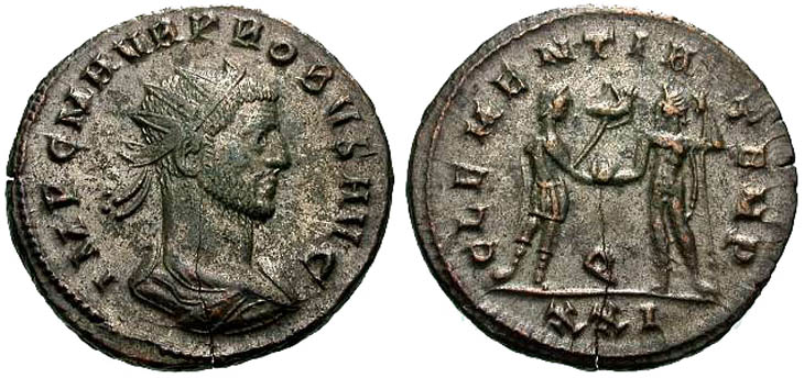 Probus
                  antoninianus RIC 905