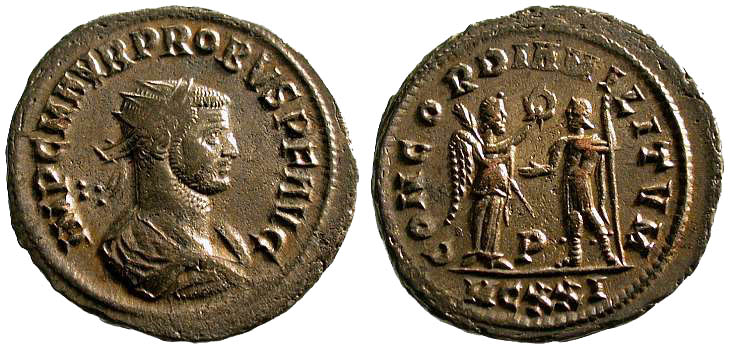 Probus
                  antoninianus RIC 907