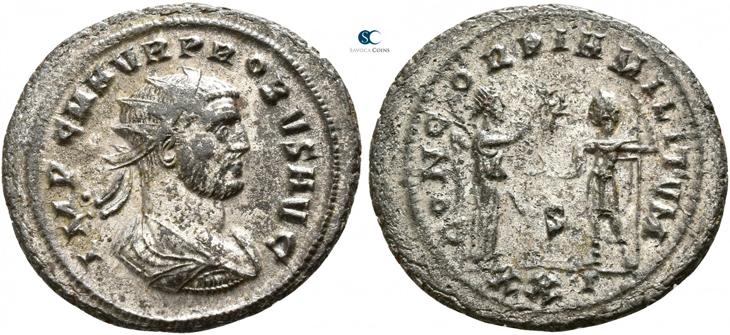 Probus
                  antoninianus RIC 908v