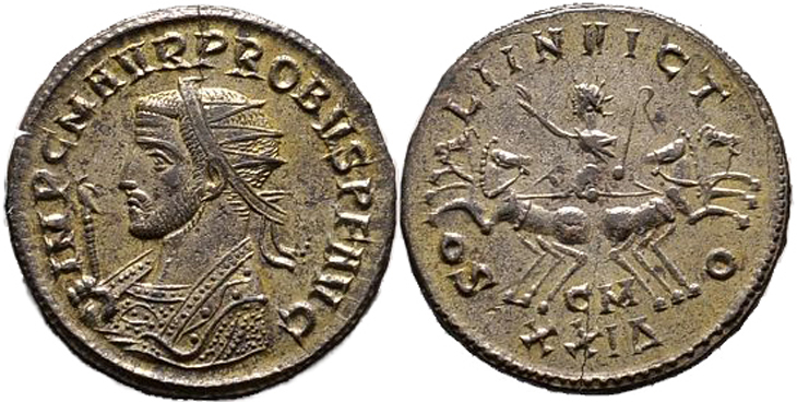 Probus antoninauns/aurelianus RIC 911.