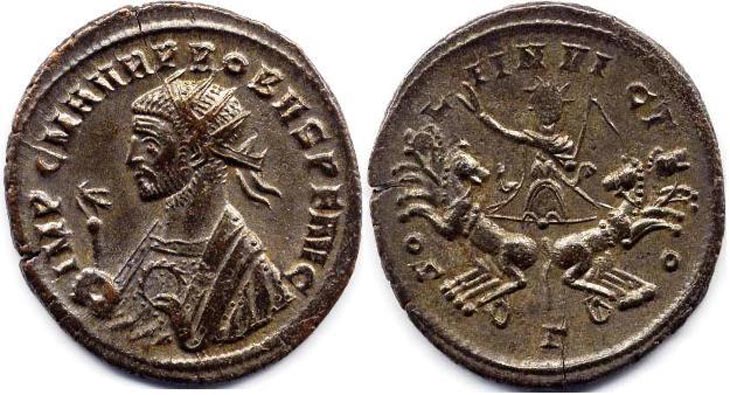 Probus
                  antoninauns/aurelianus RIC 911.