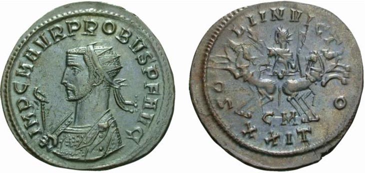 Probus
                  antoninauns/aurelianus RIC 911.