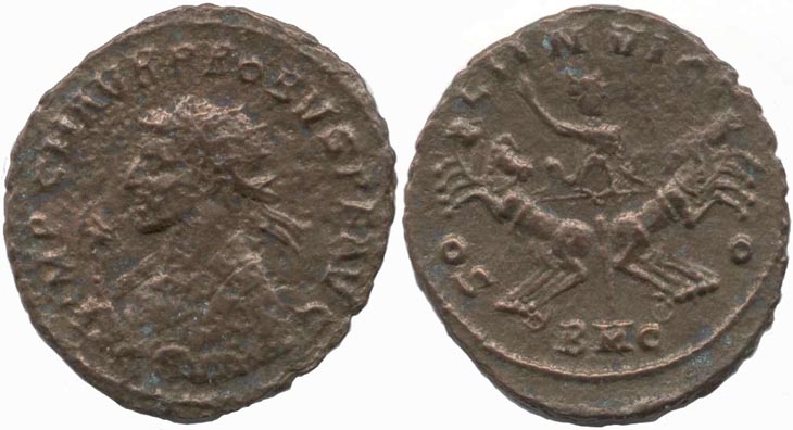 Probus
                  antoninauns/aurelianus RIC 911v.