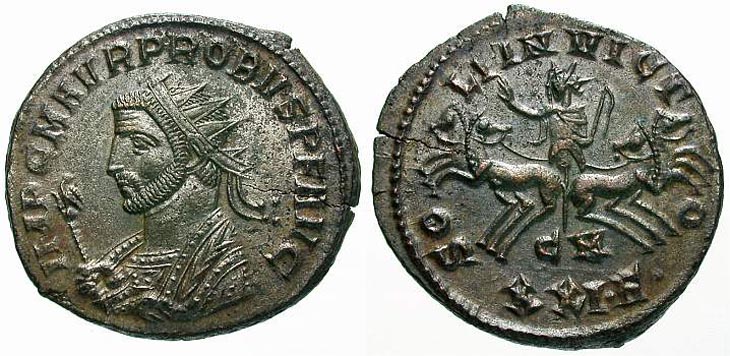 Probus
                    antoninauns/aurelianus RIC 911.