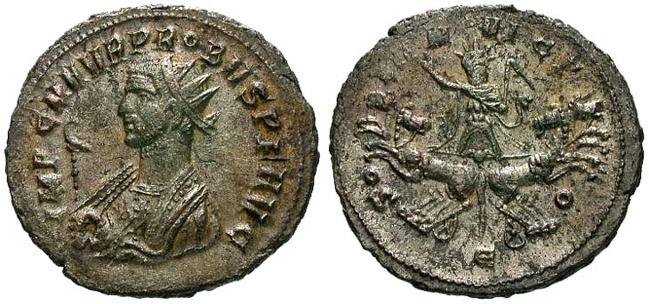 Probus antoninauns/aurelianus RIC 911.