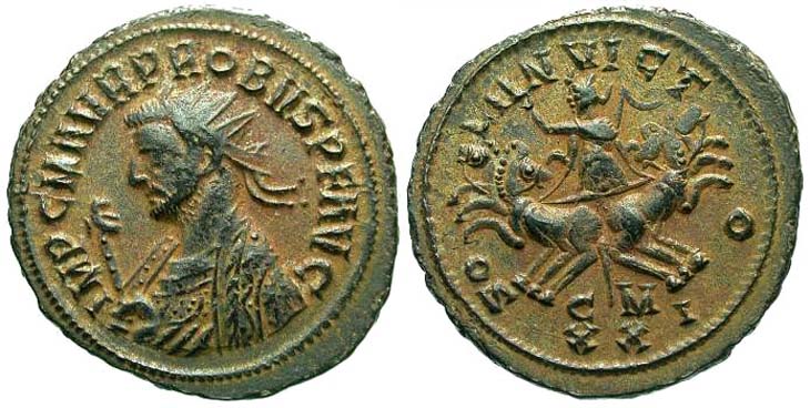 Probus antoninauns/aurelianus RIC 911.
