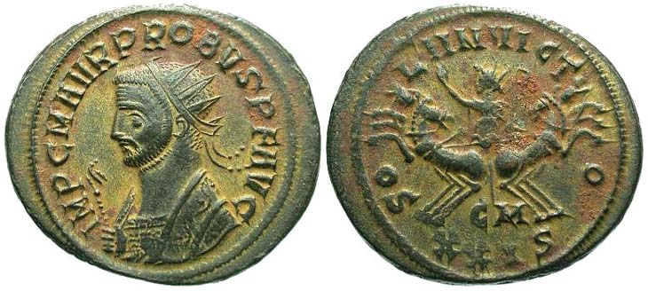 Probus antoninauns/aurelianus RIC 911.