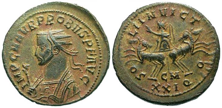 Probus antoninauns/aurelianus RIC 911.