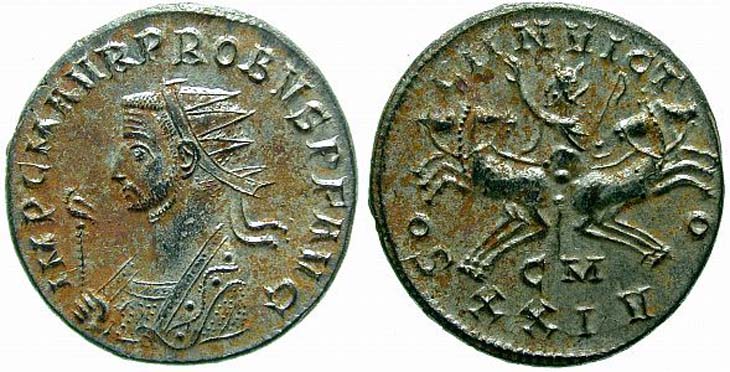 Probus antoninauns/aurelianus RIC 911.