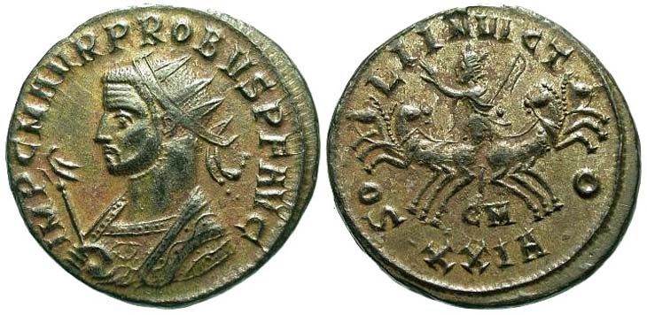 Probus antoninauns/aurelianus RIC 911.
