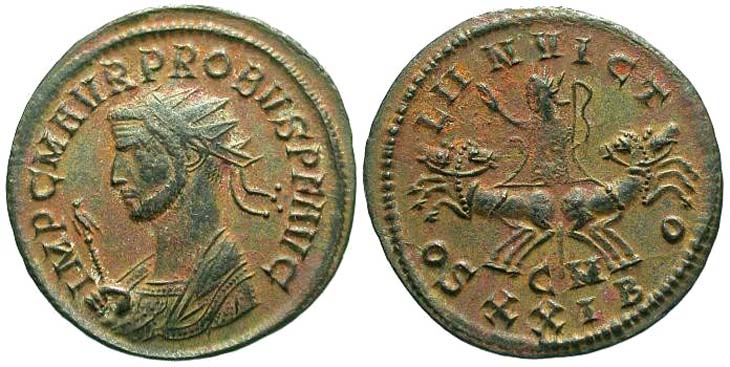 Probus antoninauns/aurelianus RIC 911.