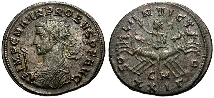 Probus antoninauns/aurelianus RIC 911.