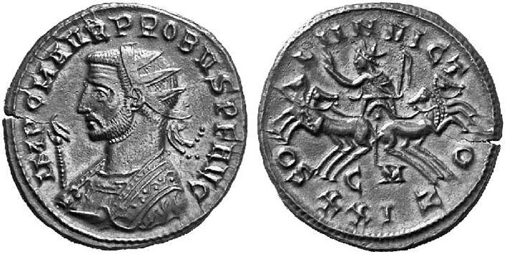 Probus antoninauns/aurelianus RIC 911.