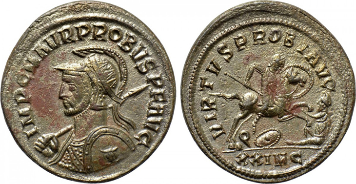 Probus
                    antoninainus RIC 912 corr.