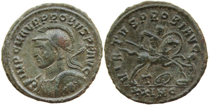 Probus
                    antoninianuc RIC 912 corr.