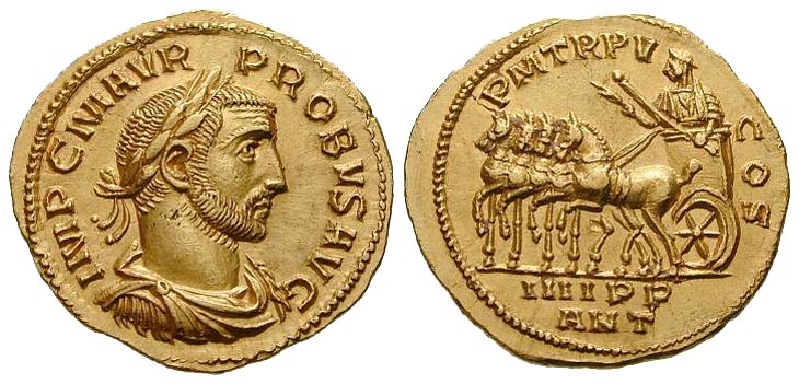 Probus aureus RIC 914