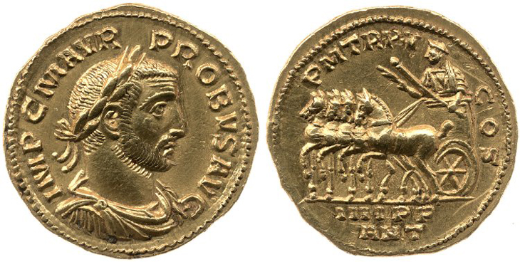 Probus
                  aureus RIC 914